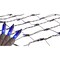 Northlight 2' x 8' Blue Mini Net Style Tree Trunk Wrap Christmas Lights, Brown Wire
